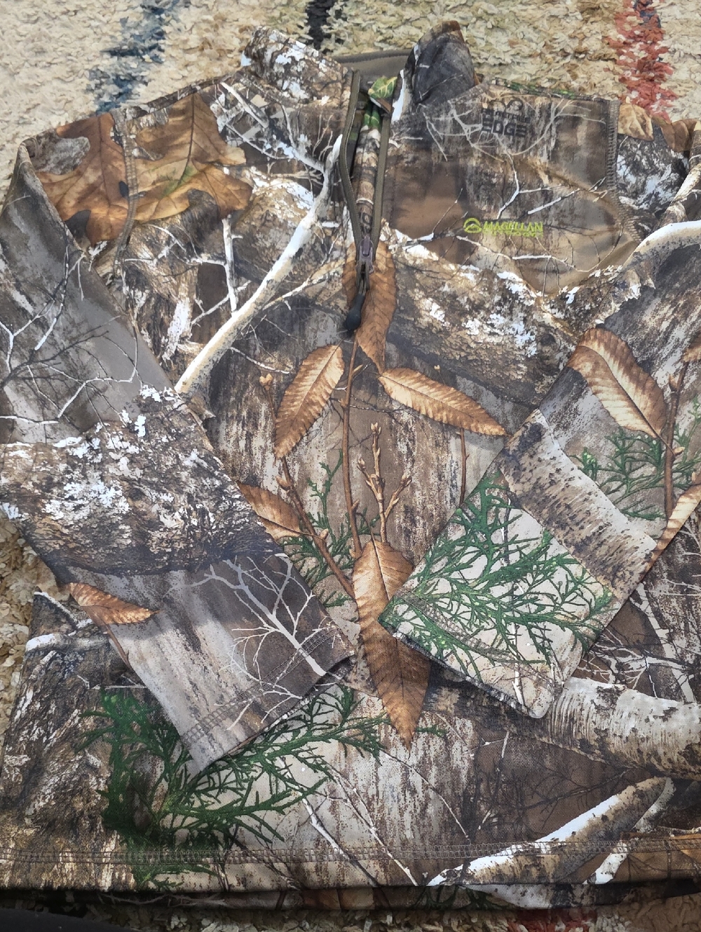 Magellan Real Tree Camo Pullover In Brown, Green, Tan